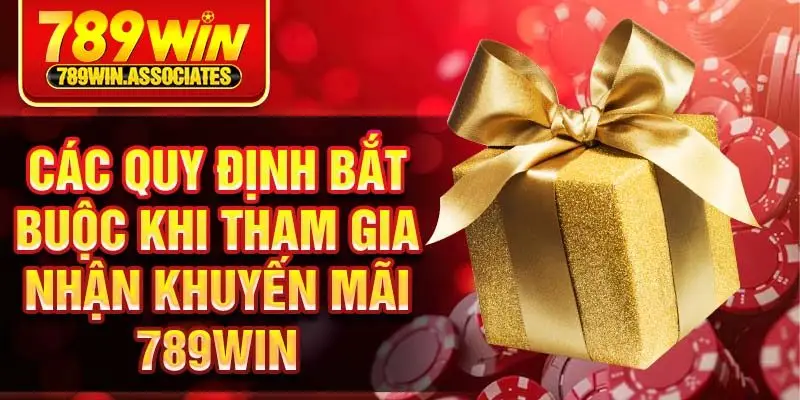 Khuyến Mãi 789win 2 Các quy định bắt buộc khi tham gia nhận khuyến mãi 789win
